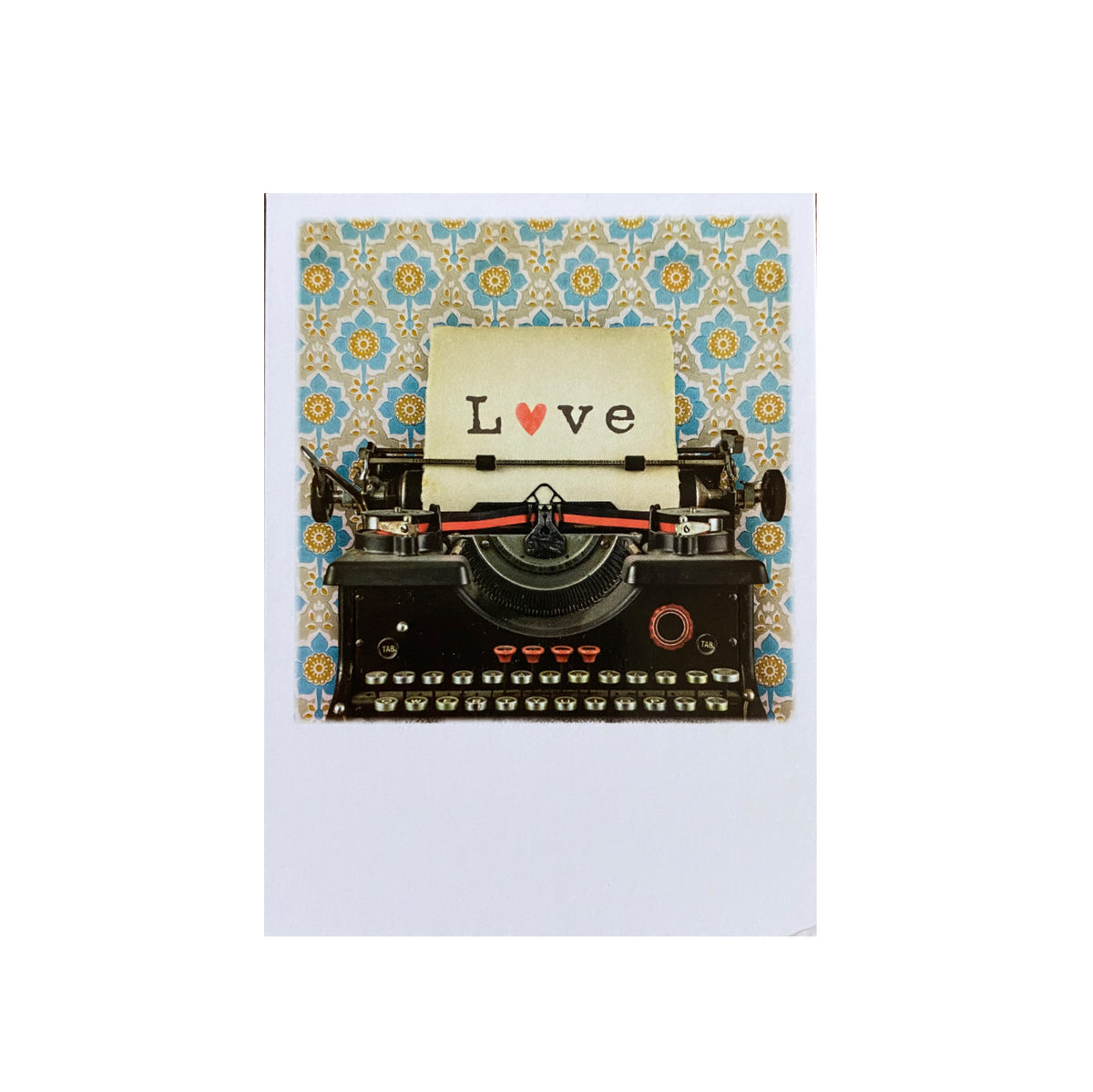 Mini-Postkarte &quot;Typewriter&quot;