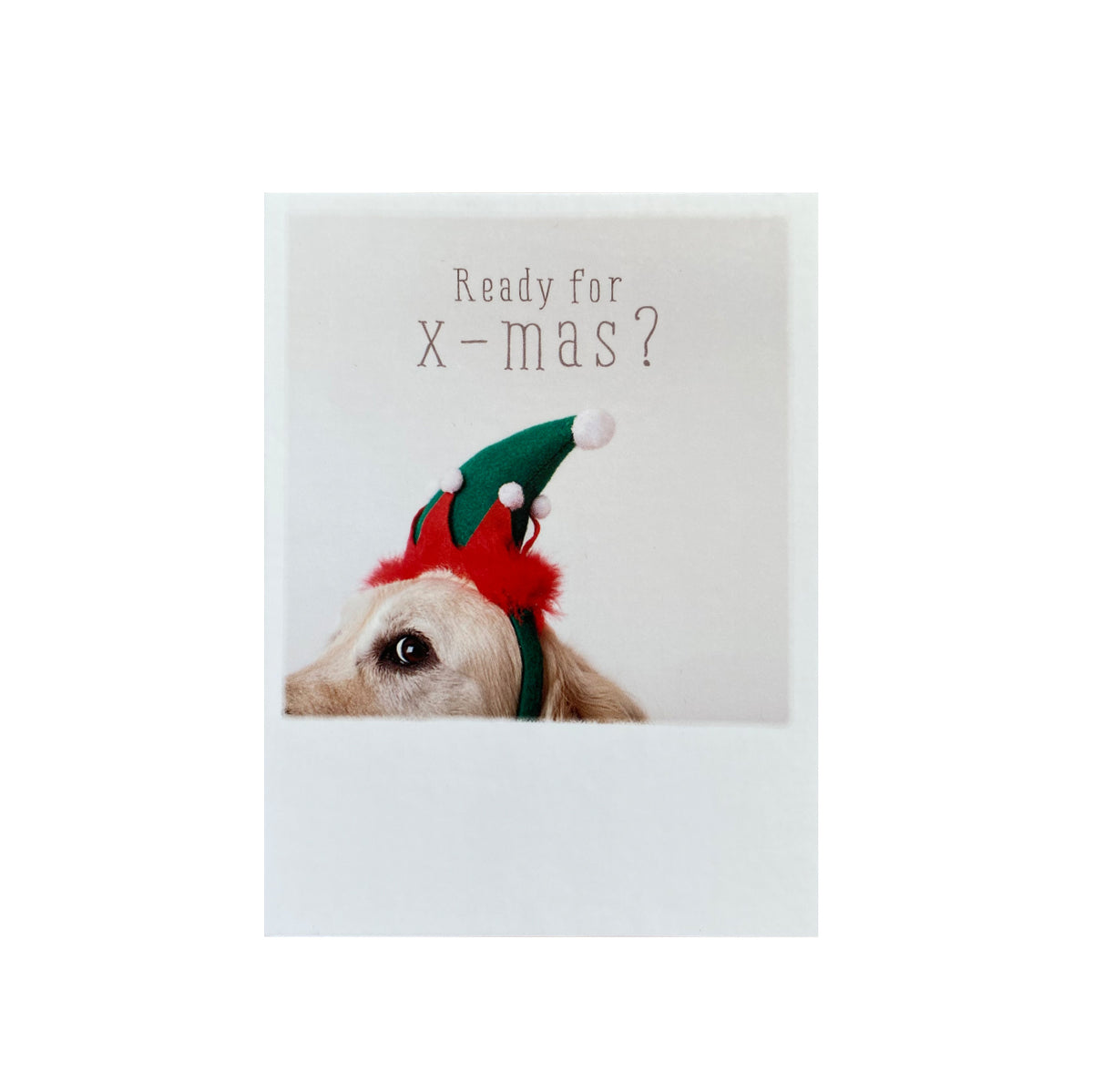 Mini-Postkarte Weihnachten &quot;Ready for Xmas&quot;