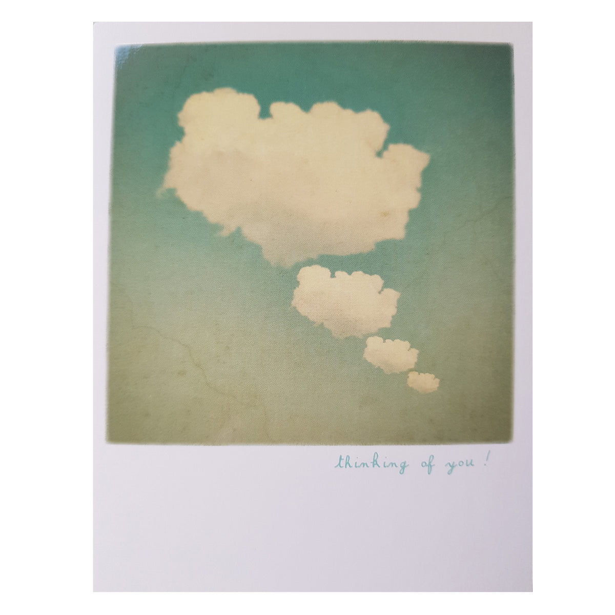 Postkarte &quot;Thinking Clouds&quot;