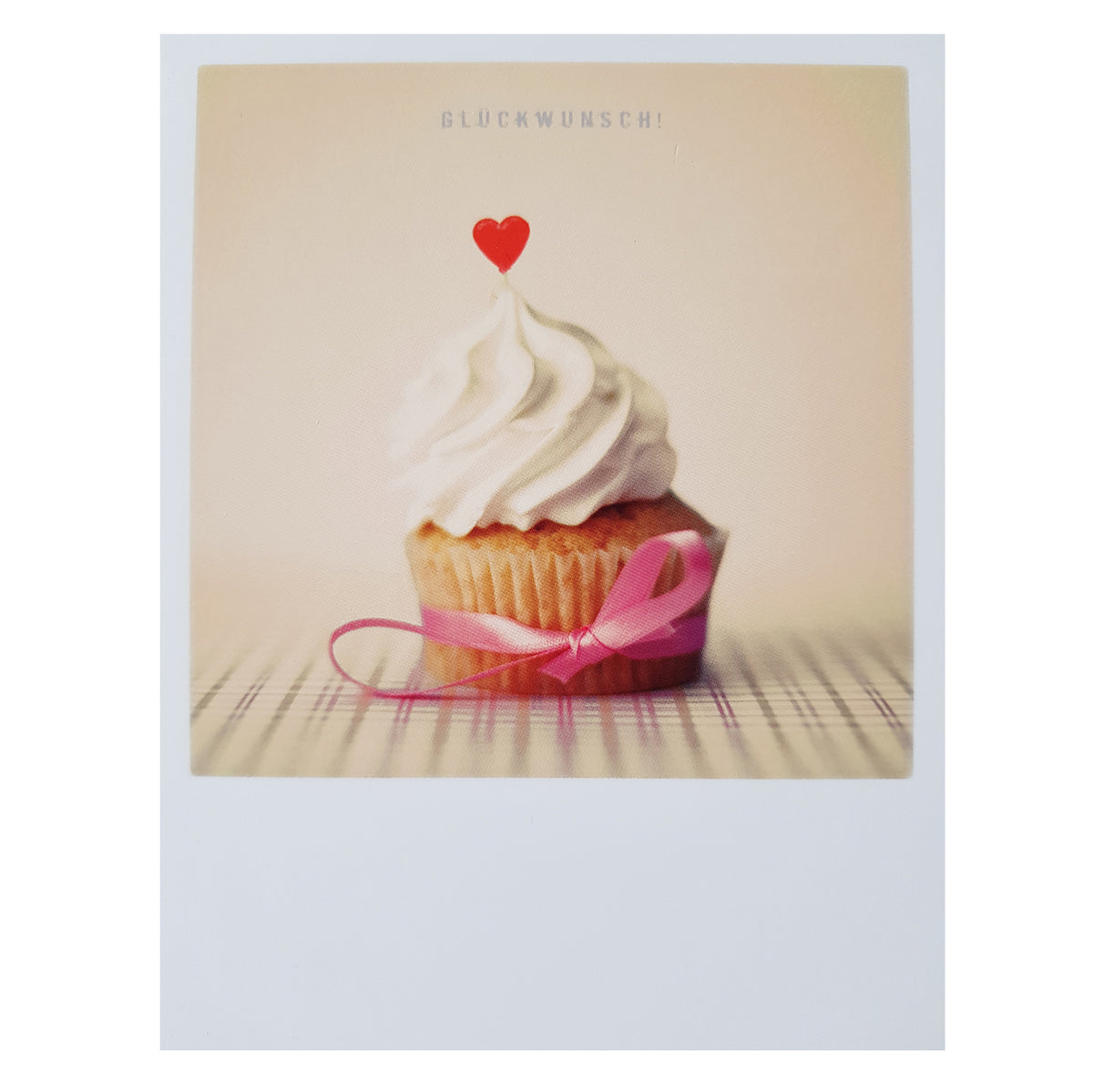 Postkarte &quot;Cupcake&quot;