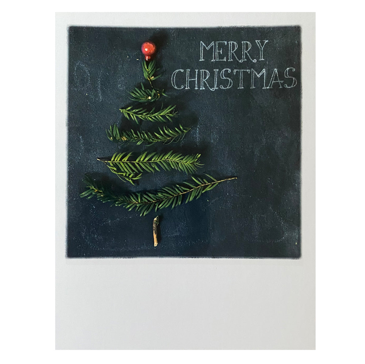 Postkarte Weihnachten &quot;Tafel Baum&quot;