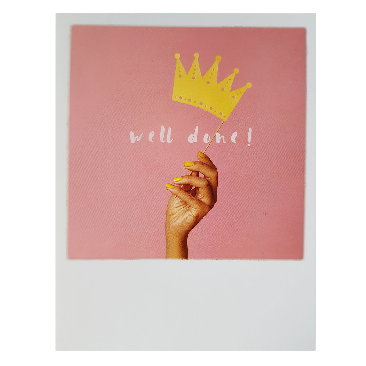 Postkarte &quot;Yellow Crown&quot;