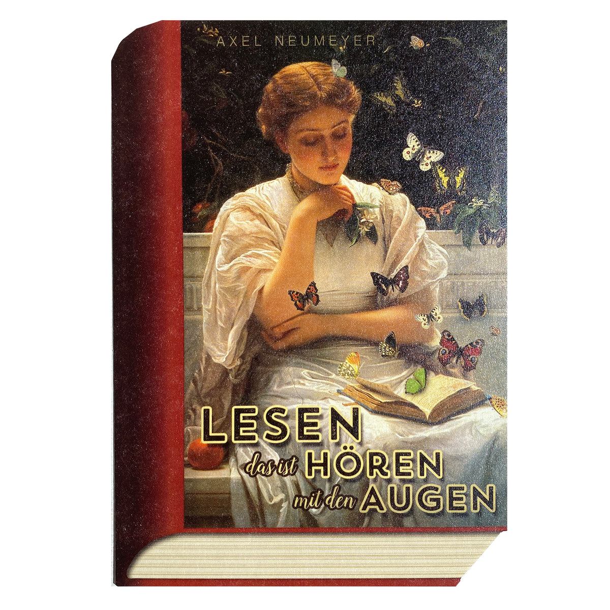 Book-Card &quot;Die Lesende&quot;