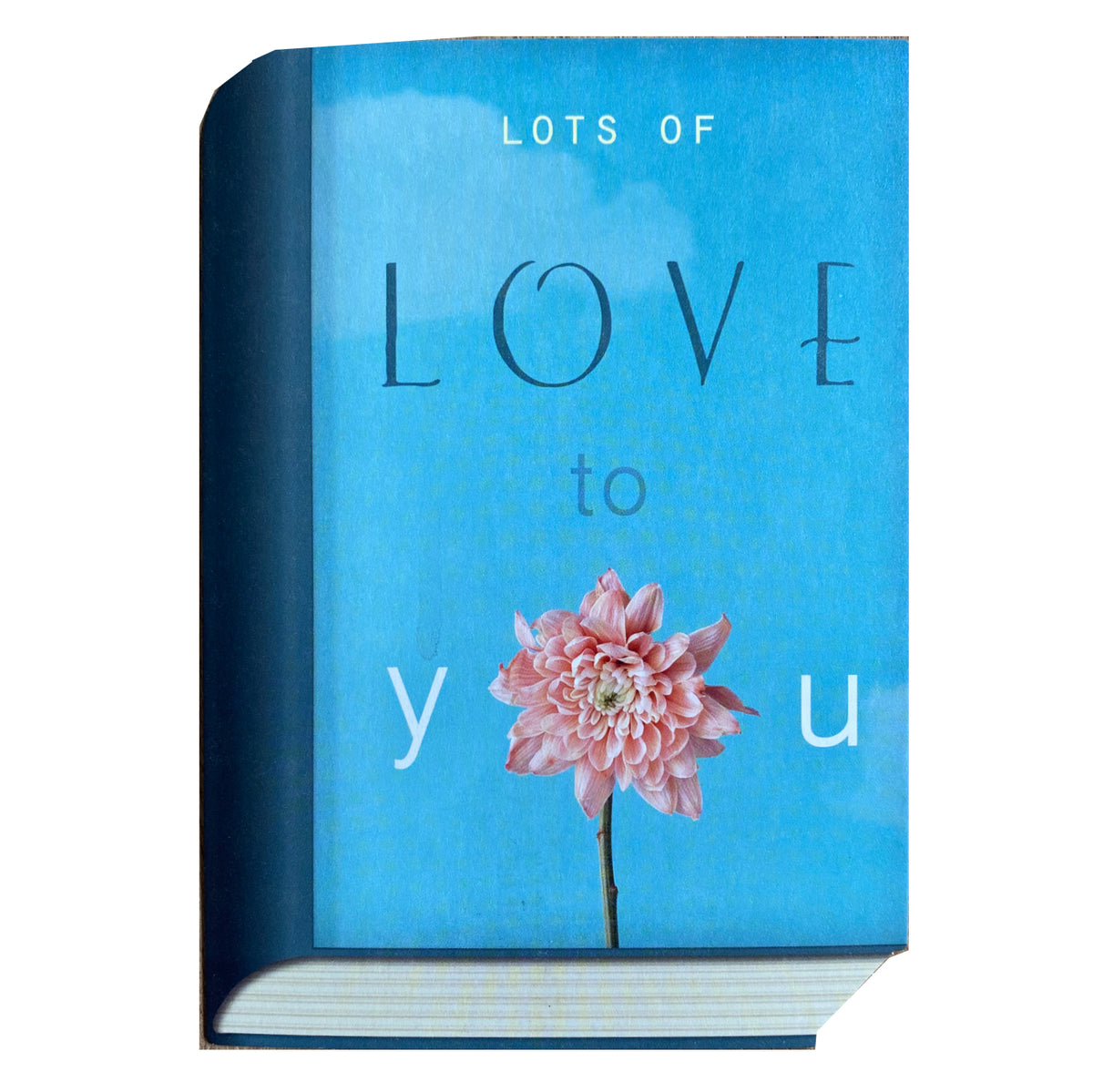 Book-Card &quot;Love to you&quot;