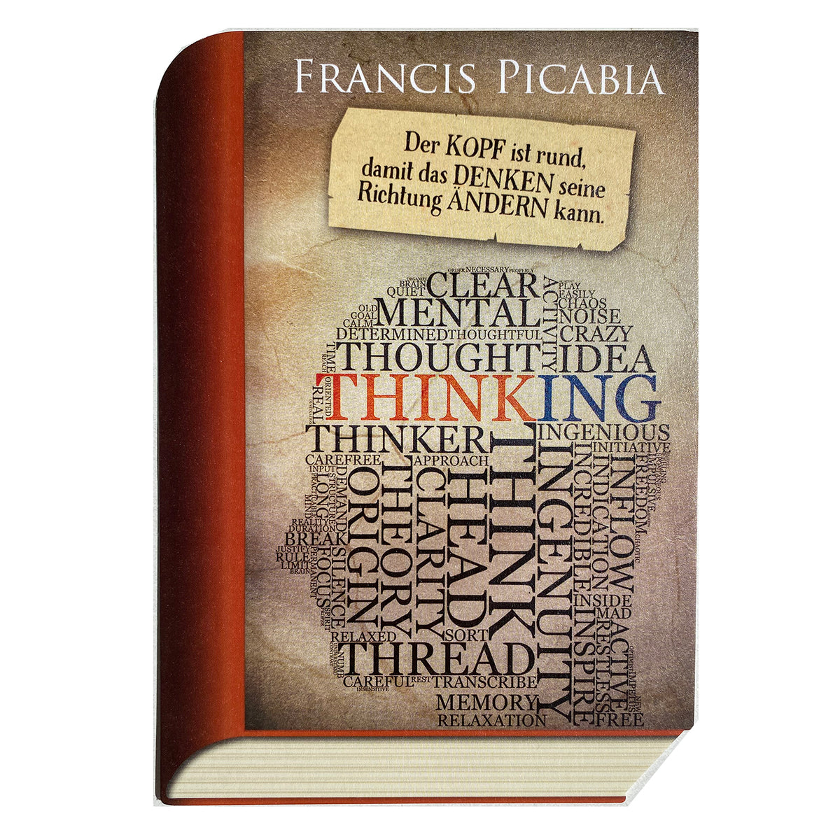 Book-Card &quot;Thinking&quot;