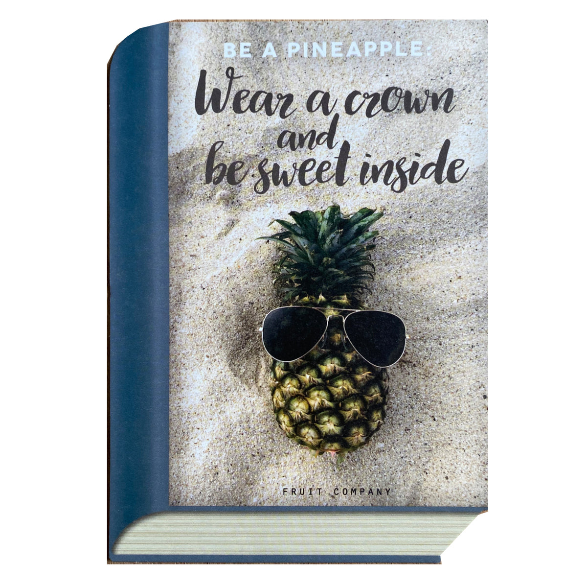 Book-Card &quot;Pineapple&quot;