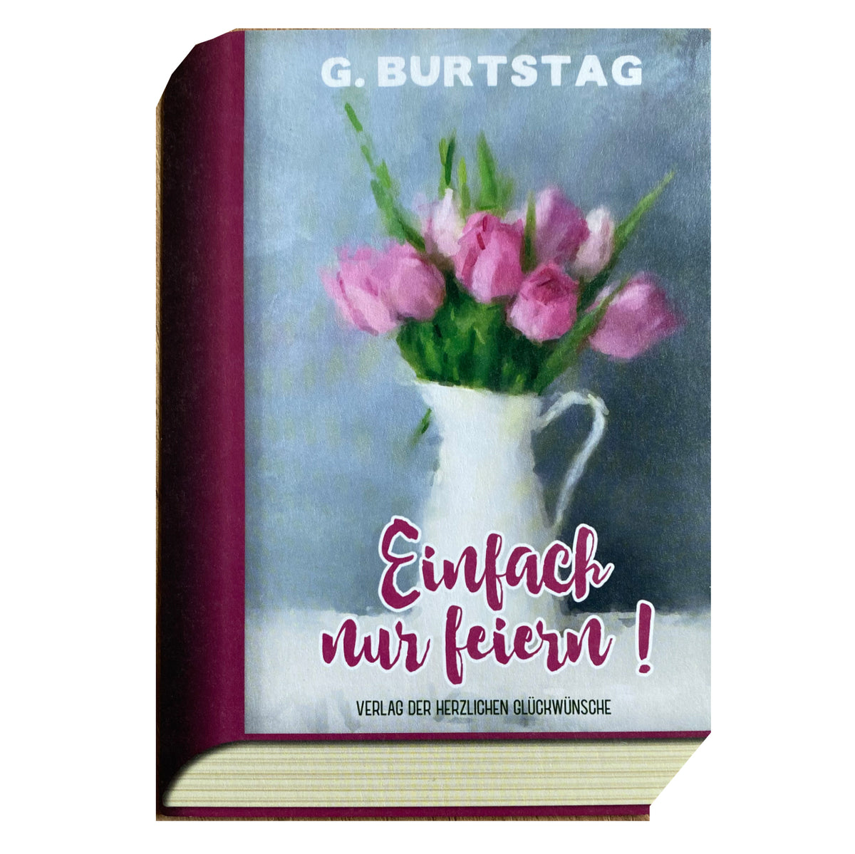 Book-Card &quot;G. Burtstag feiern&quot;