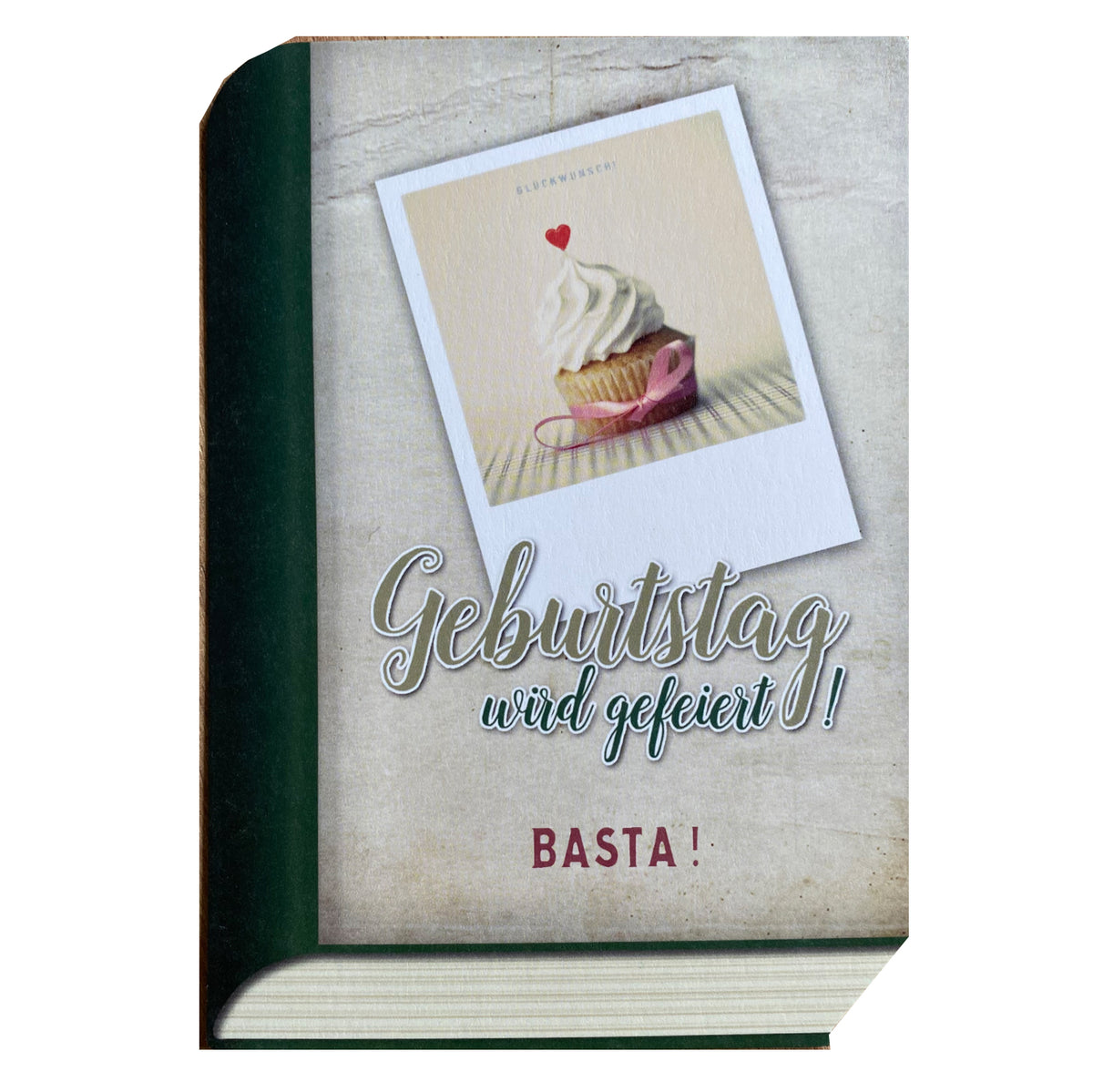 Book-Card &quot;Geburtstag Basta&quot;