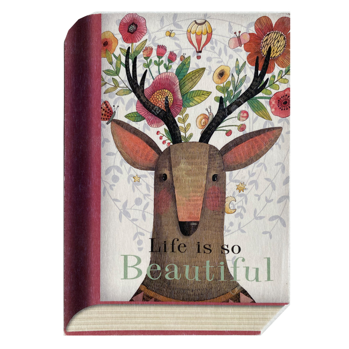 Book-Card &quot;Life is beautiful&quot;