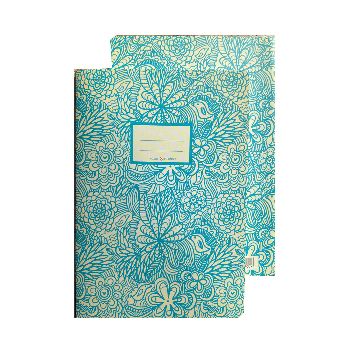 Journal in DIN A6, Motiv &quot;Turquoise Pattern&quot;